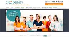 Desktop Screenshot of crodent.net